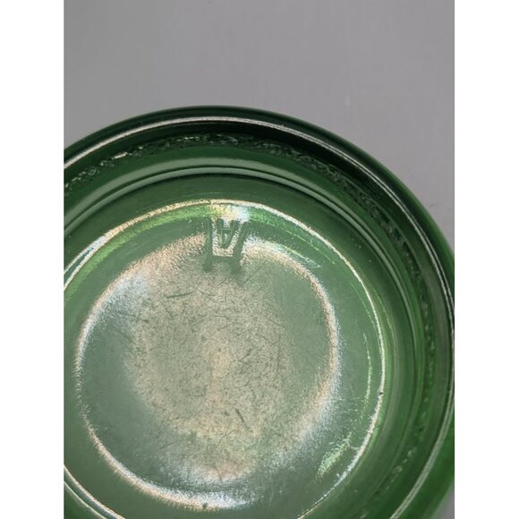 Vintage Uranium Hazel Atlas Glass Furniture Casters - Picture 8 of 9